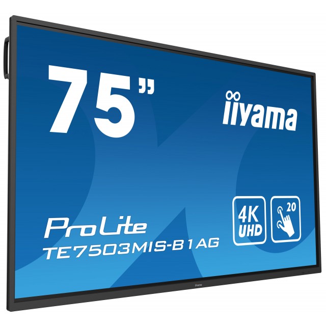 iiyama ProLite TE7503MIS-B1AG 75" 4K UHD Touchscreen