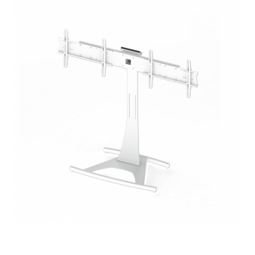 Unicol Axia AXC15P Twin Screen Plinth Stand with Universal Mount (33-57")