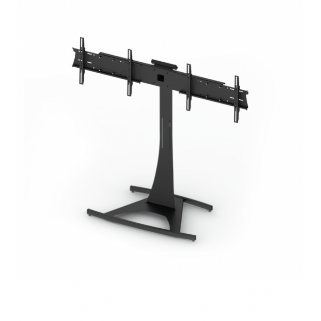 Unicol Axia AXC15P Twin Screen Plinth Stand with Universal Mount (33-57")