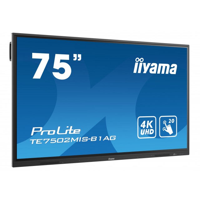 iiyama ProLite TE7502MIS-B1AG 75" 4K UHD Touchscreen