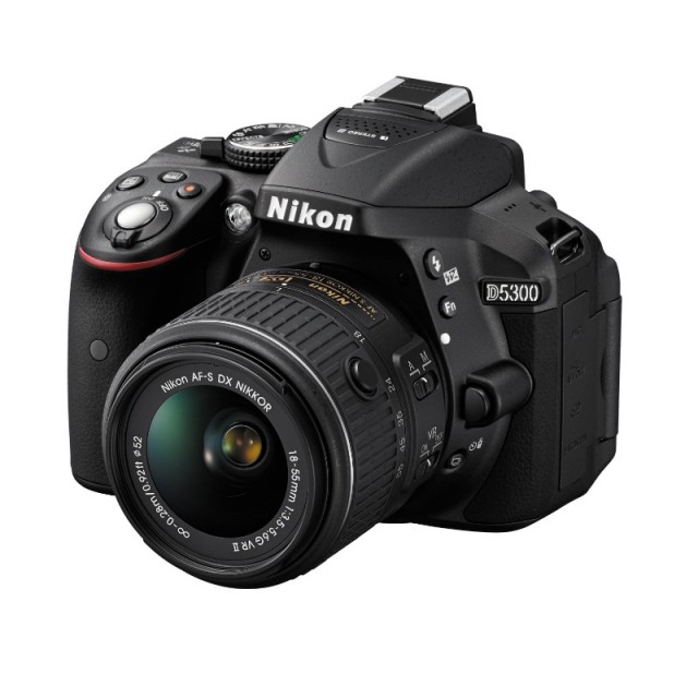 Nikon D5300 DSLR Camera (with AF-S DX 18-55mm VR Lens)