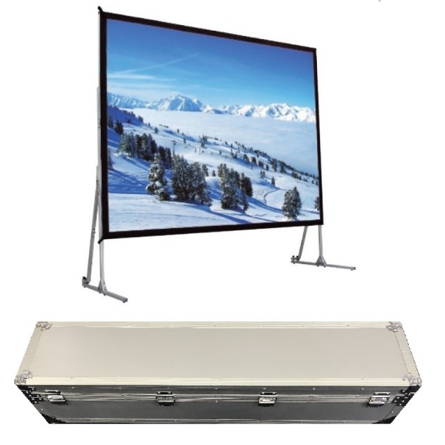 Roche 4:3 Quick Foldable FRONT Projection Screen (171 x 128cm - Viewing Area)