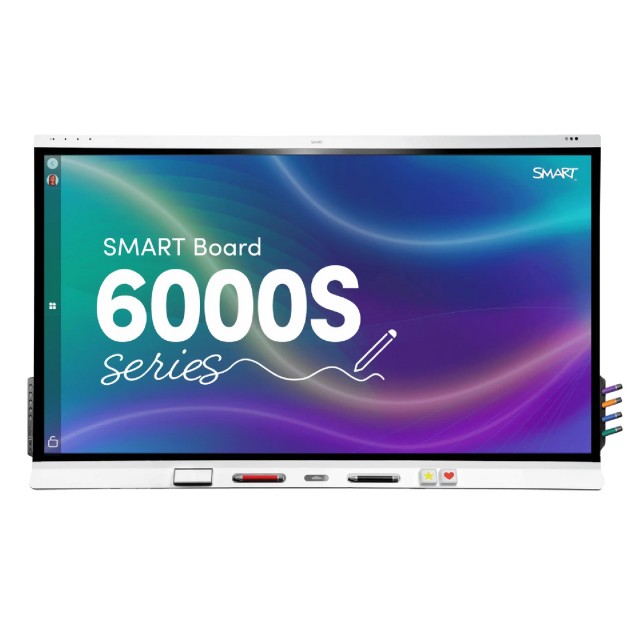 SMART 6000S Series Interactive Flat Panel Displays (65", 75" & 86")